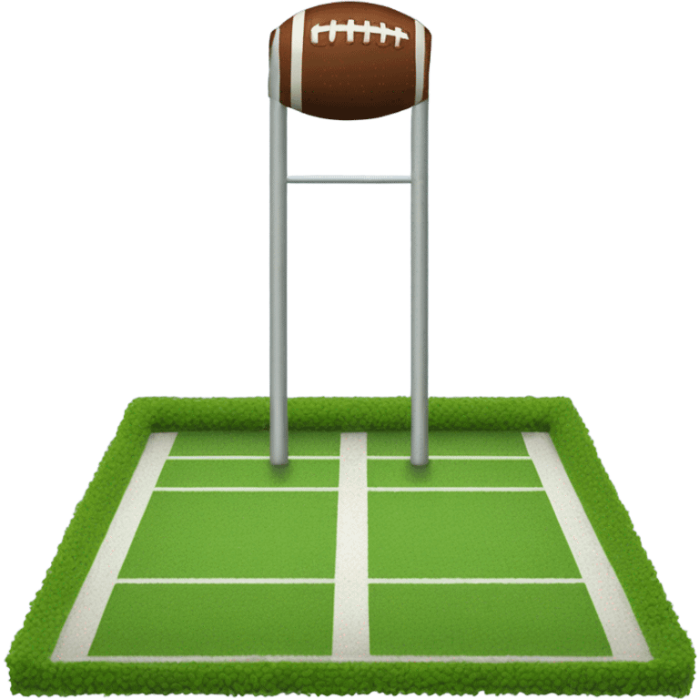 Field goal posts emoji