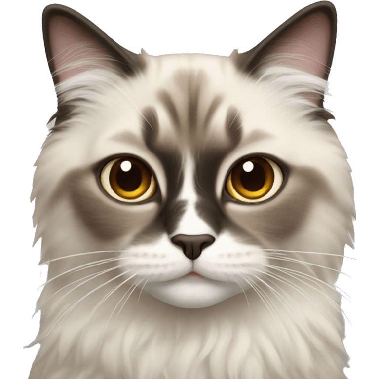 Ragdoll cat emoji