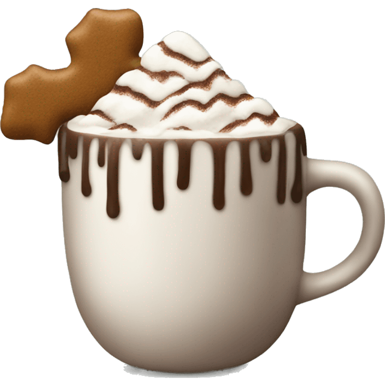 Christmas hot coco emoji