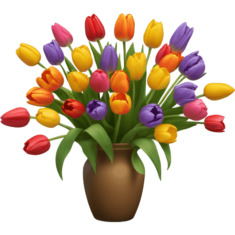 A bouquet of tulips ￼ emoji