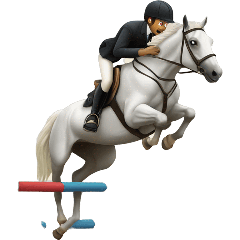 horse jumping emoji