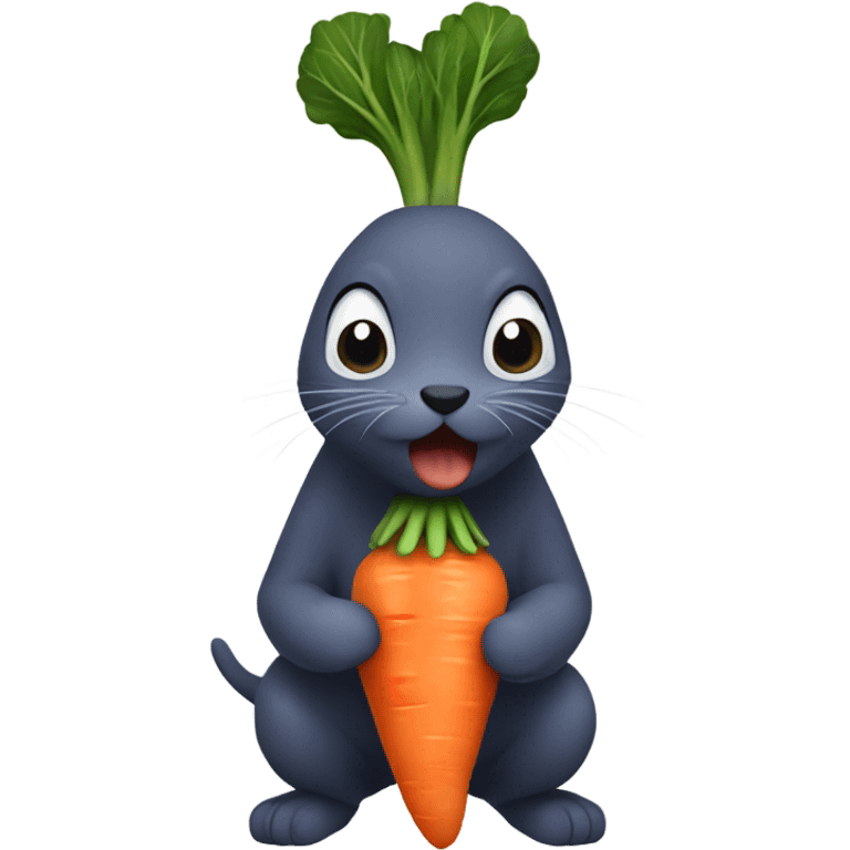 quakko eating carrot emoji