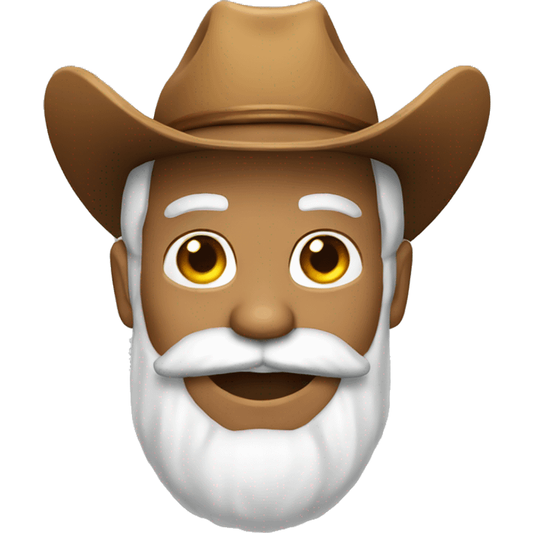 Cowboy Santa Claus  emoji