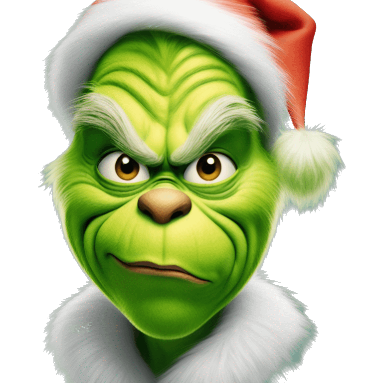 The grinch what’s up my guy  emoji