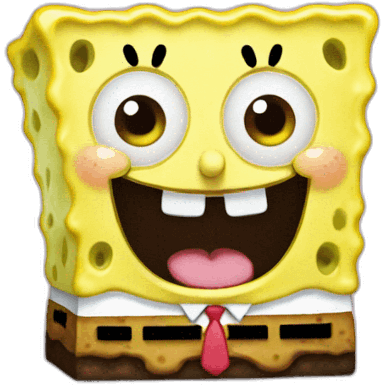 Kawaii SpongeBob  emoji