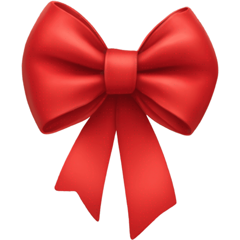 Red bow emoji