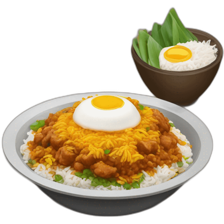 nasi padang emoji