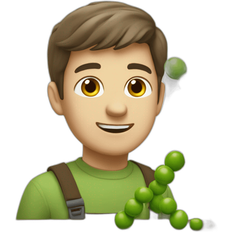 mendel and his peas emoji