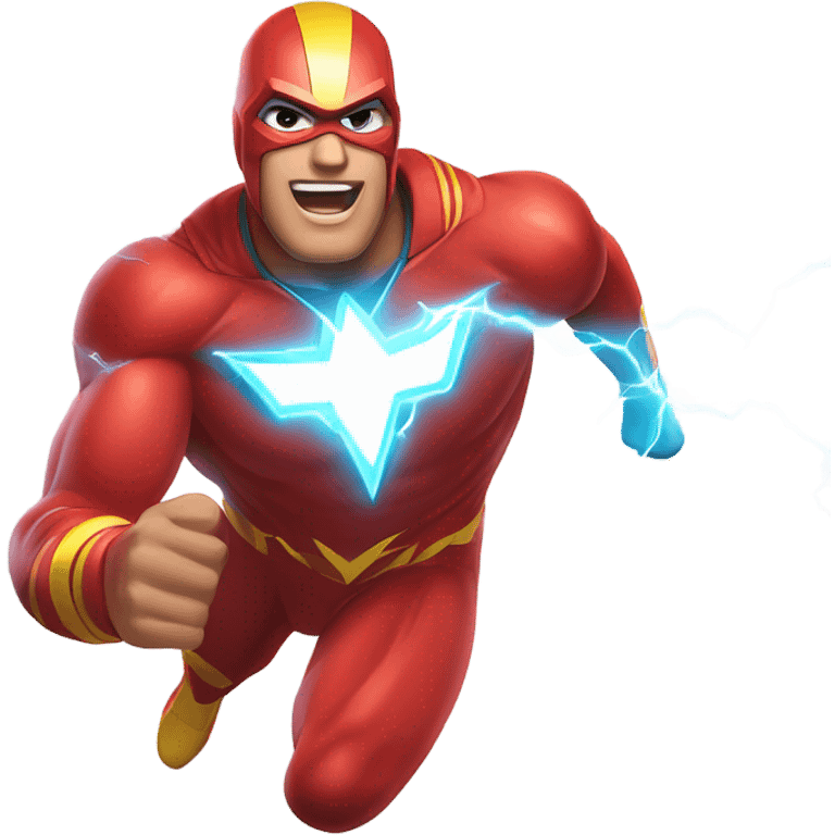 The flash emoji