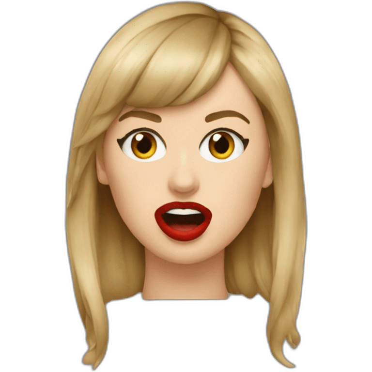 taylor-swift-mouth-bbc emoji