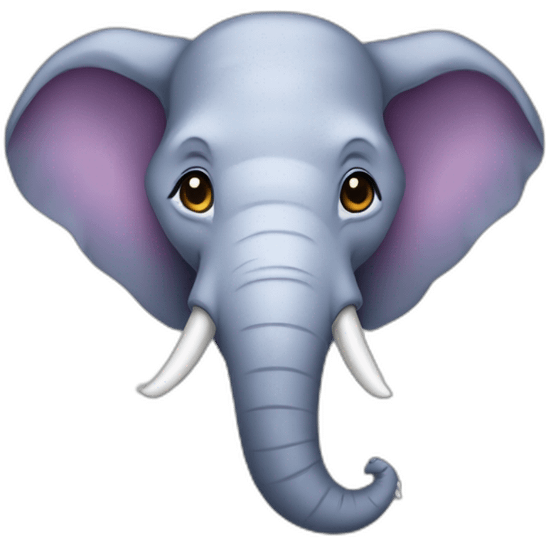 php elephant head only emoji