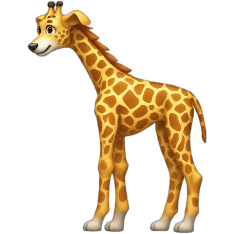 Doggiraffe perfection   emoji