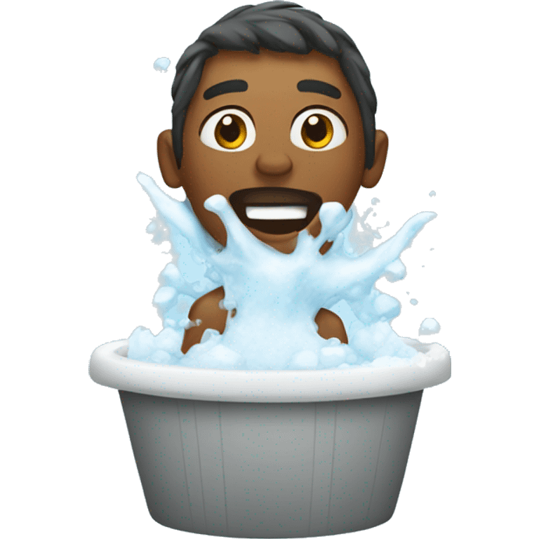 ice bath emoji