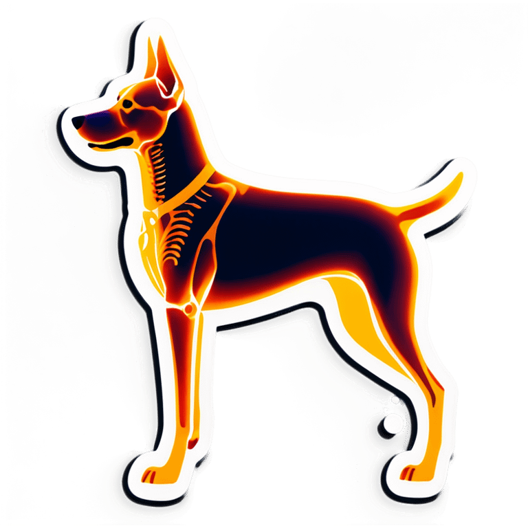 Dog X-rays emoji