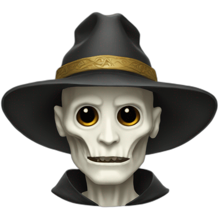 Voldemort with sombrero emoji