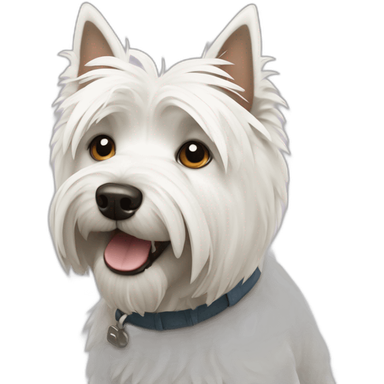 West highland terrier  emoji