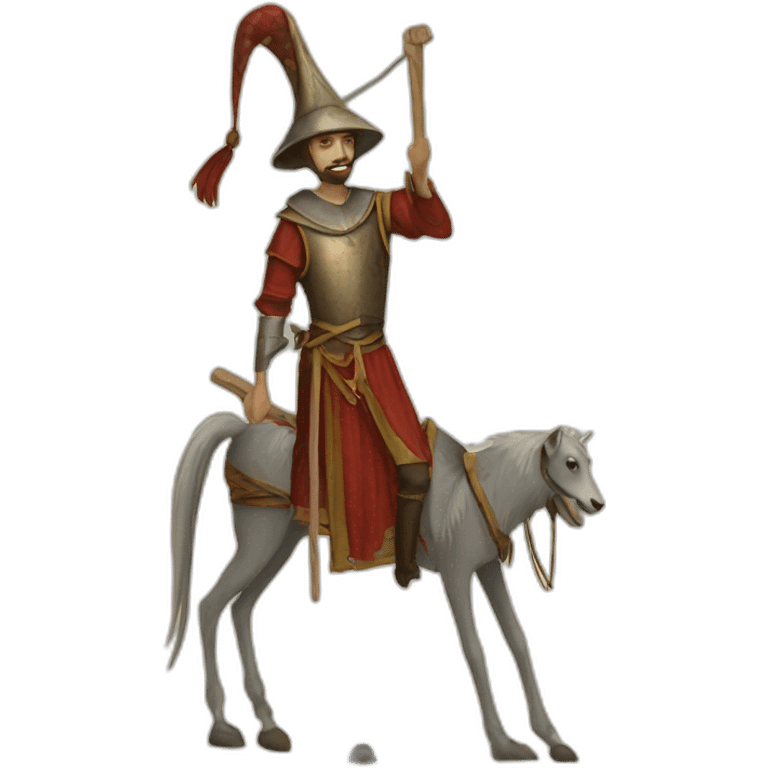 Stilt Walker medieval emoji