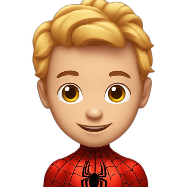 homem aranha baby emoji