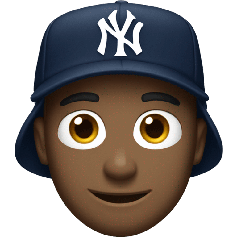 New York Yankees hat emoji