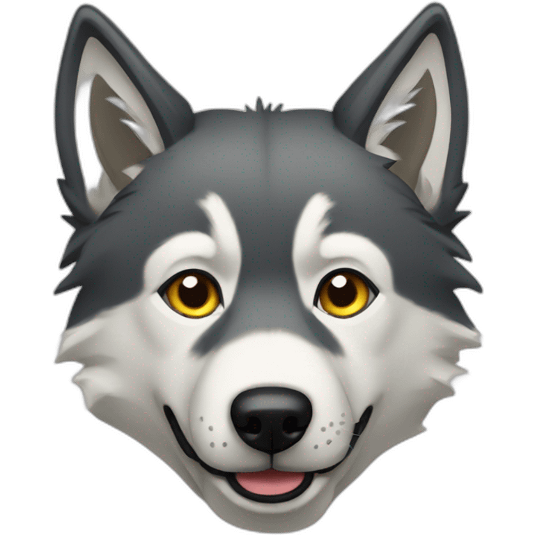 Wolfdog emoji