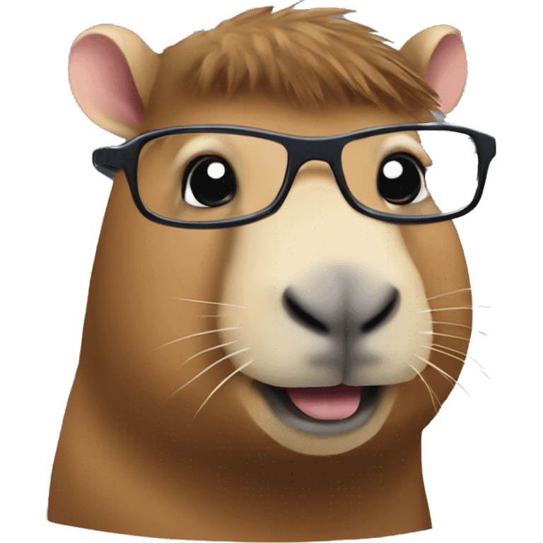 Accountant capybara emoji