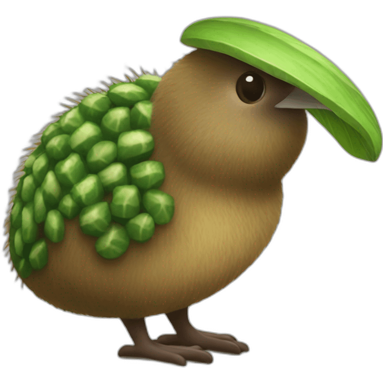 Kiwi et tortu emoji