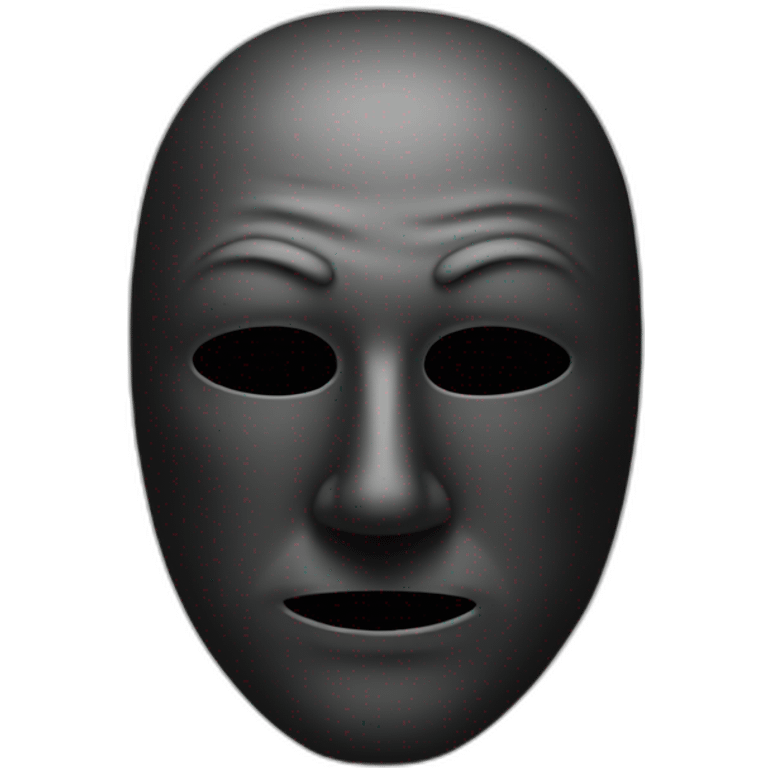 Anonimous mask emoji