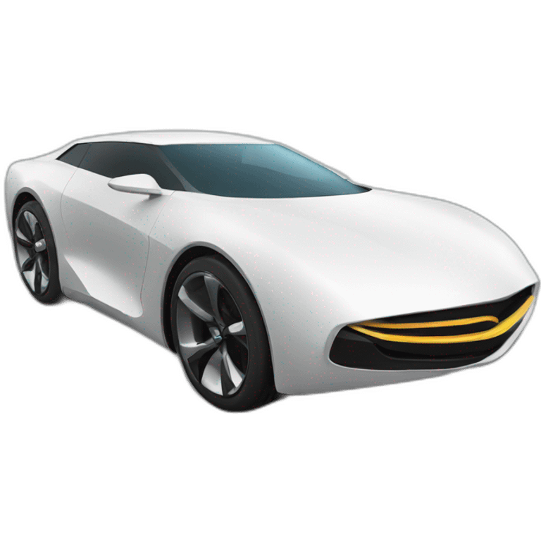 futuristic car emoji