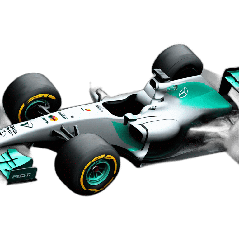 formula 1 mercedes W14 emoji