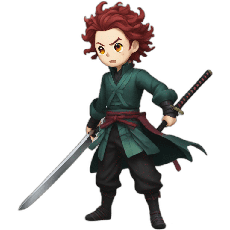 Tanjiro demon slayer emoji