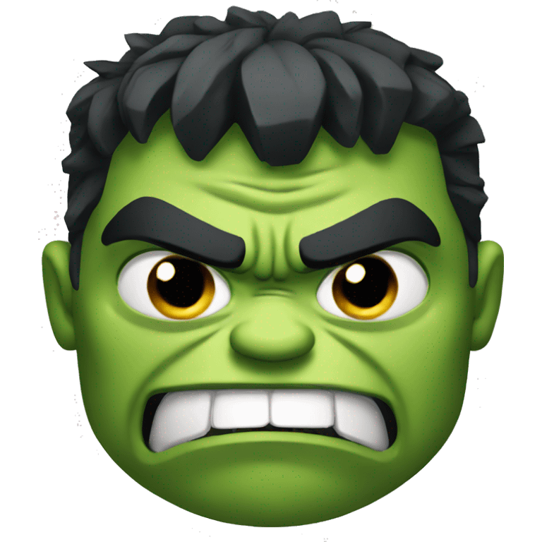 angry hulk smiling emoji