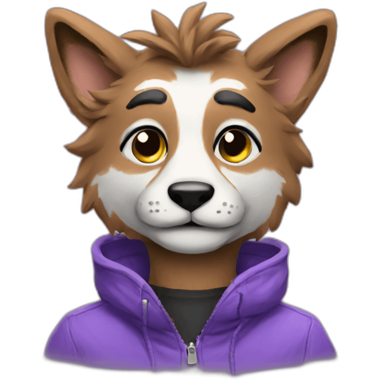 man in a FURSUIT emoji