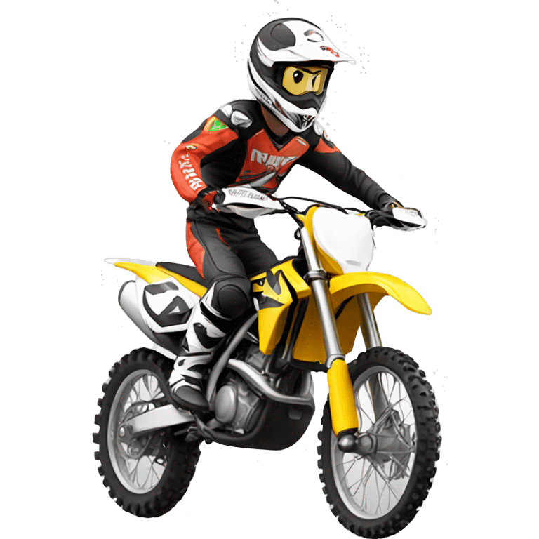 Moto cross emoji