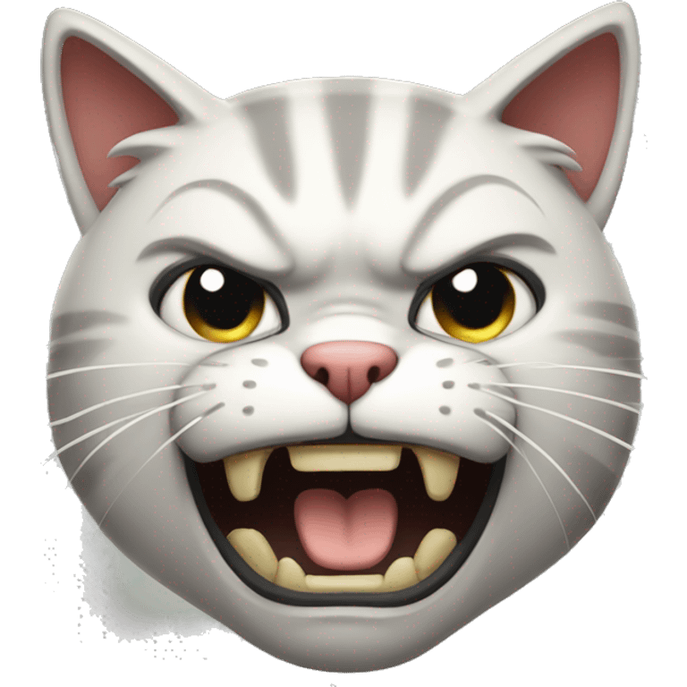 Angry cat emoji