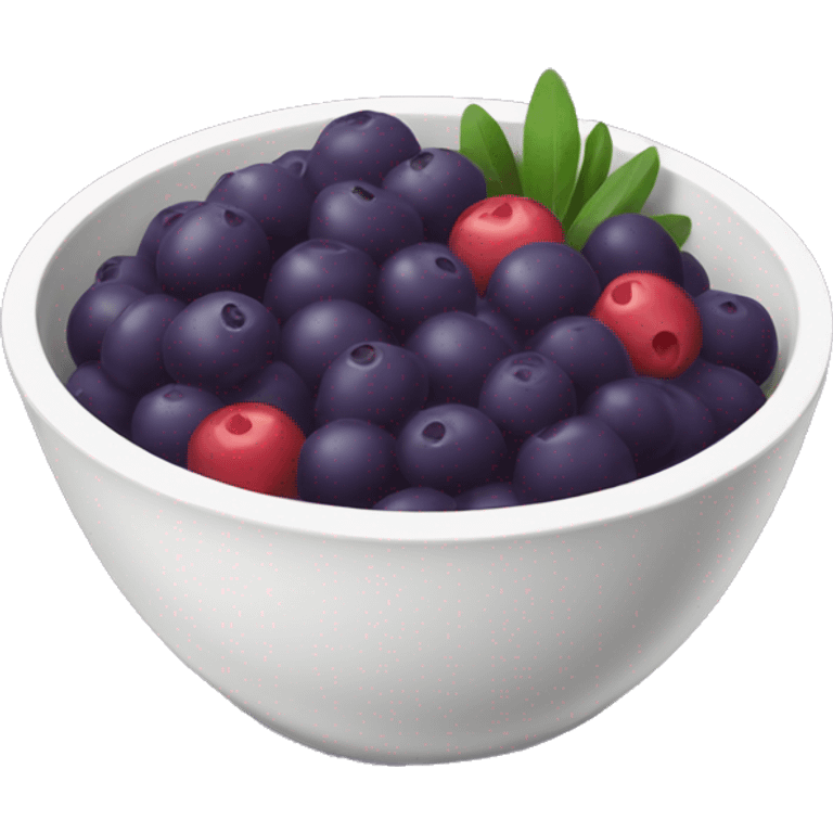 Açaí bowl emoji