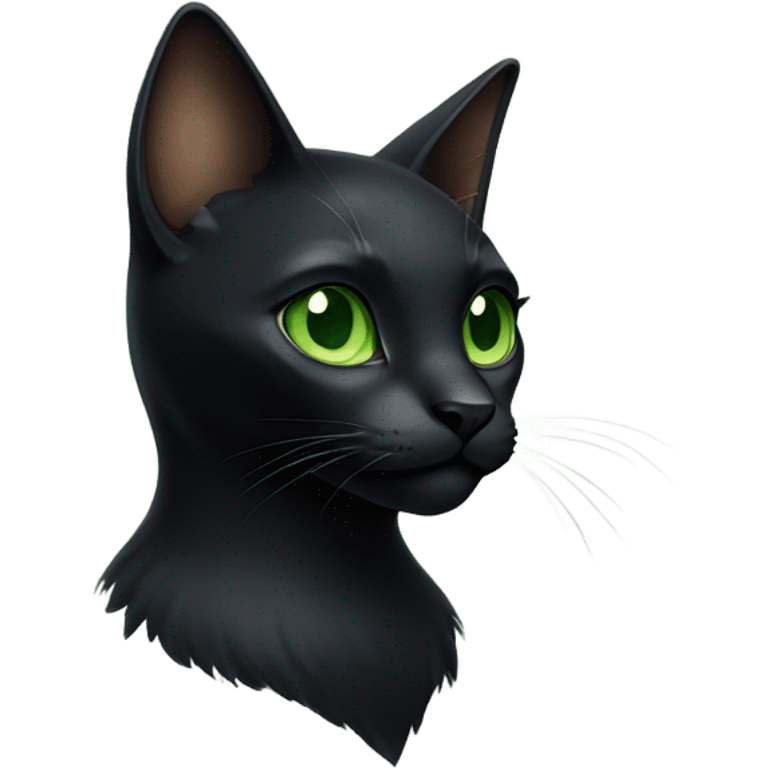 Black cat emoji