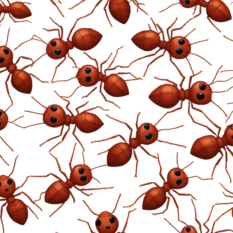 Red ant emoji