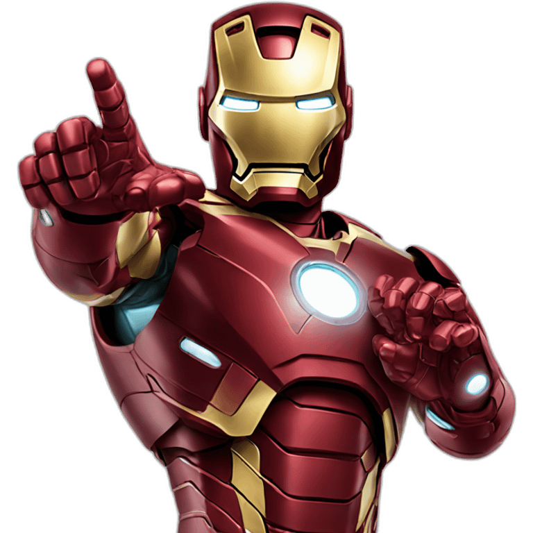 Ironman thumbs down emoji