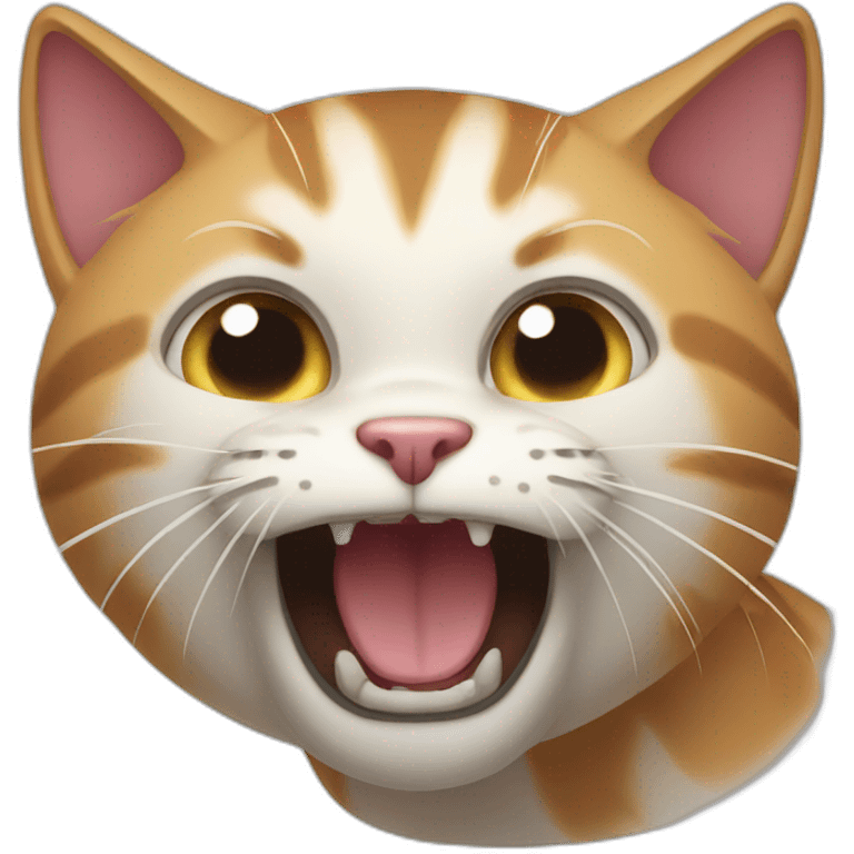 screaming cat emoji