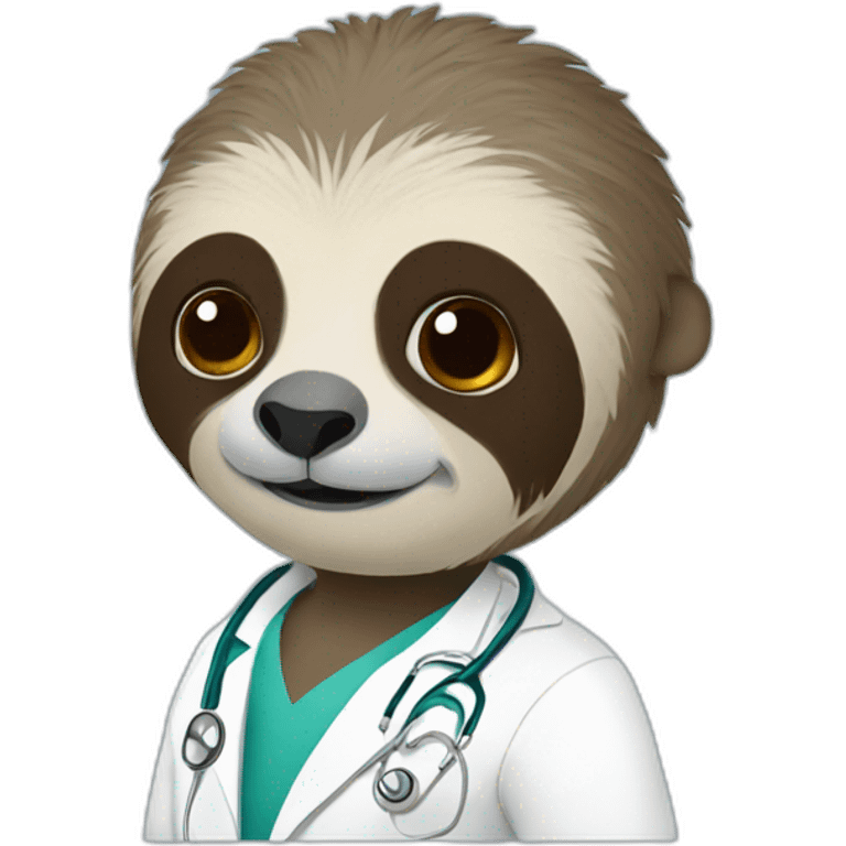 Doctor Sloth emoji