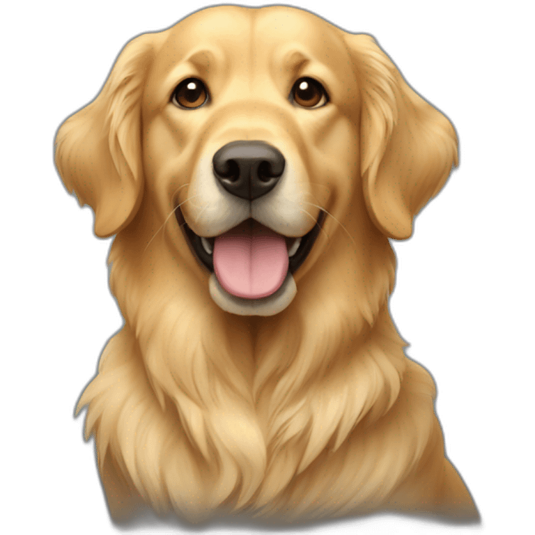 golden retriver emoji