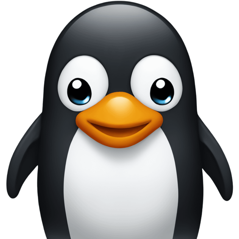 penguin with socks emoji