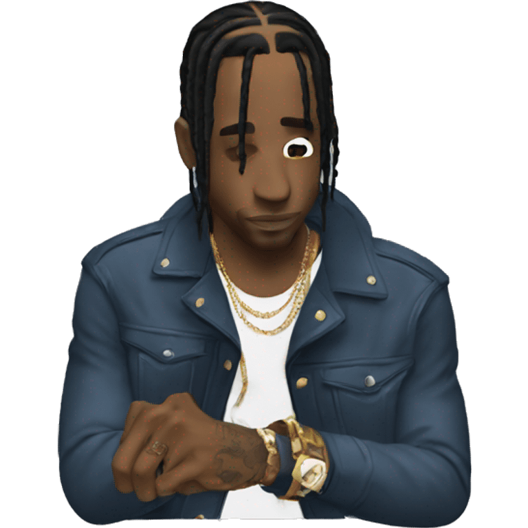 travis scott version argentina emoji