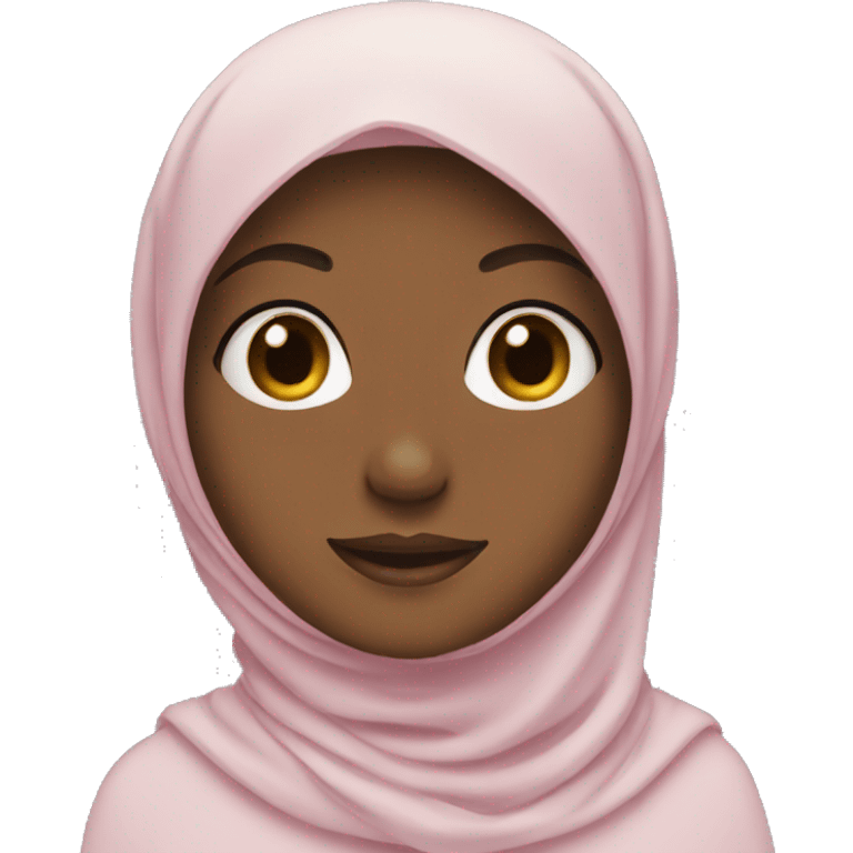 Girl with hijab emoji