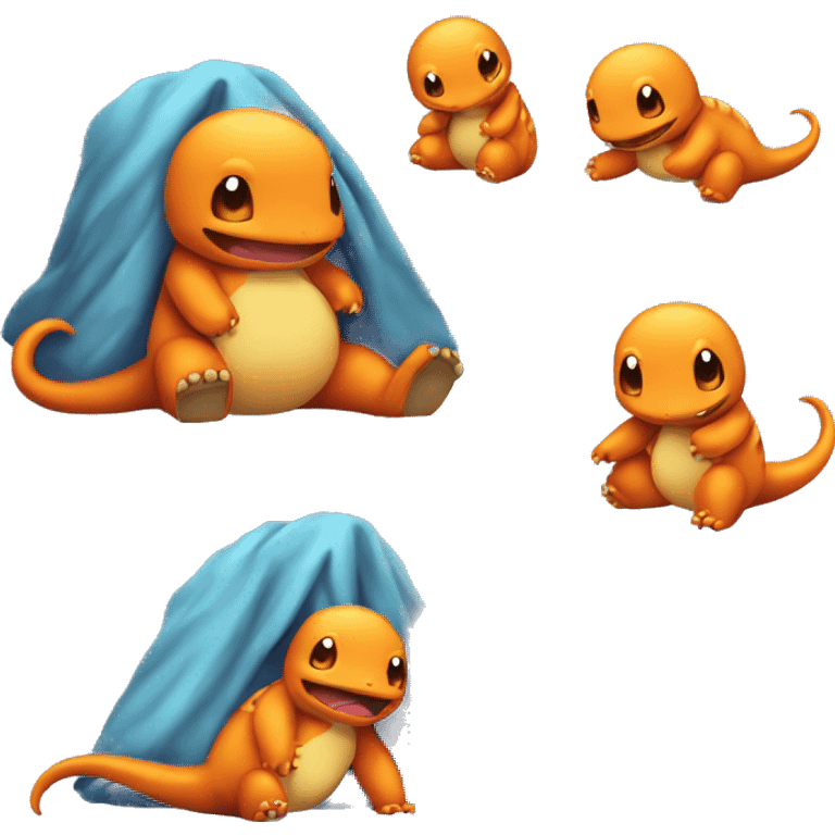 charmander "feeling sick" emoji