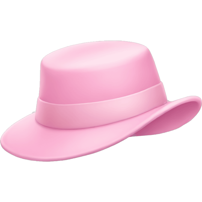 pastel pink hat emoji