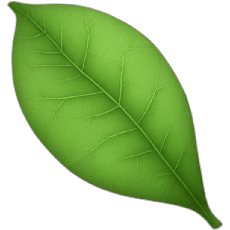 Leaf emoji