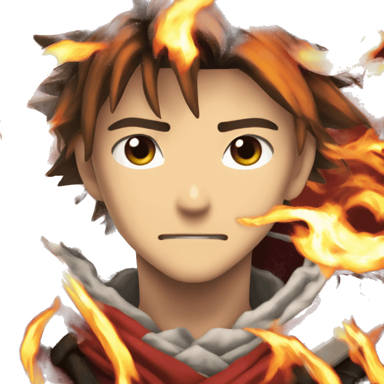 kyojurou rengoku flame hashira emoji