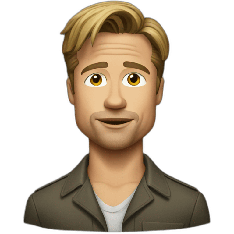 Brad Pitt emoji