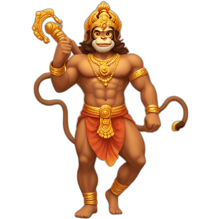 Hanuman Ji Ultimate Body  emoji